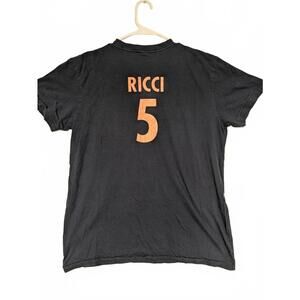 Nike Sportswear Orange Swoosh Graphic Short Sleeve T-Shirt Mens XL Ricci